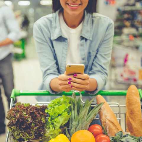 une alimentation saine commence avec les courses