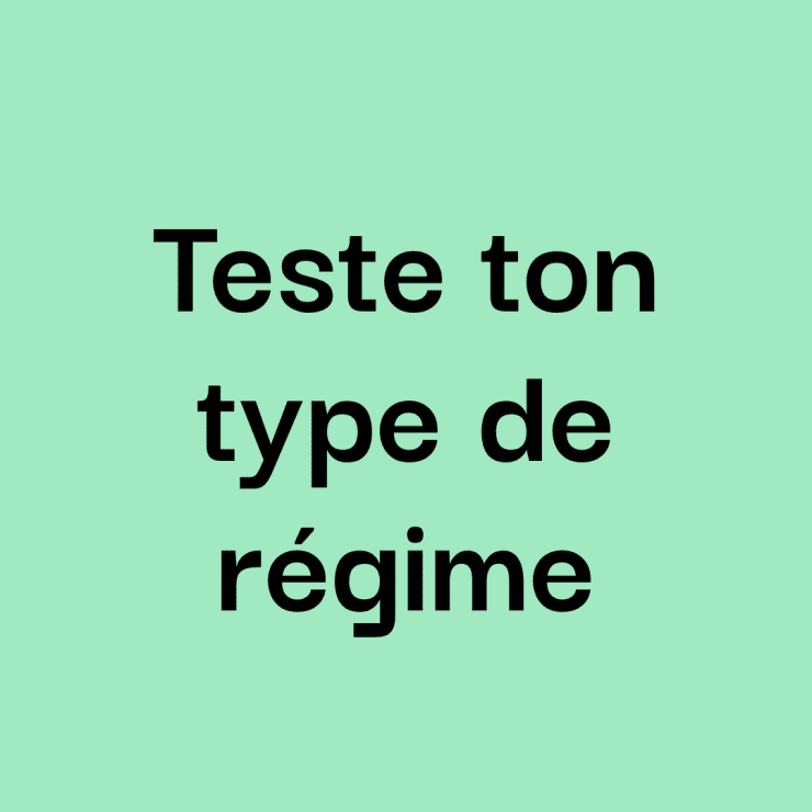 Type de Régime