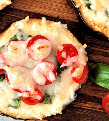 Auberginen-Minipizzas